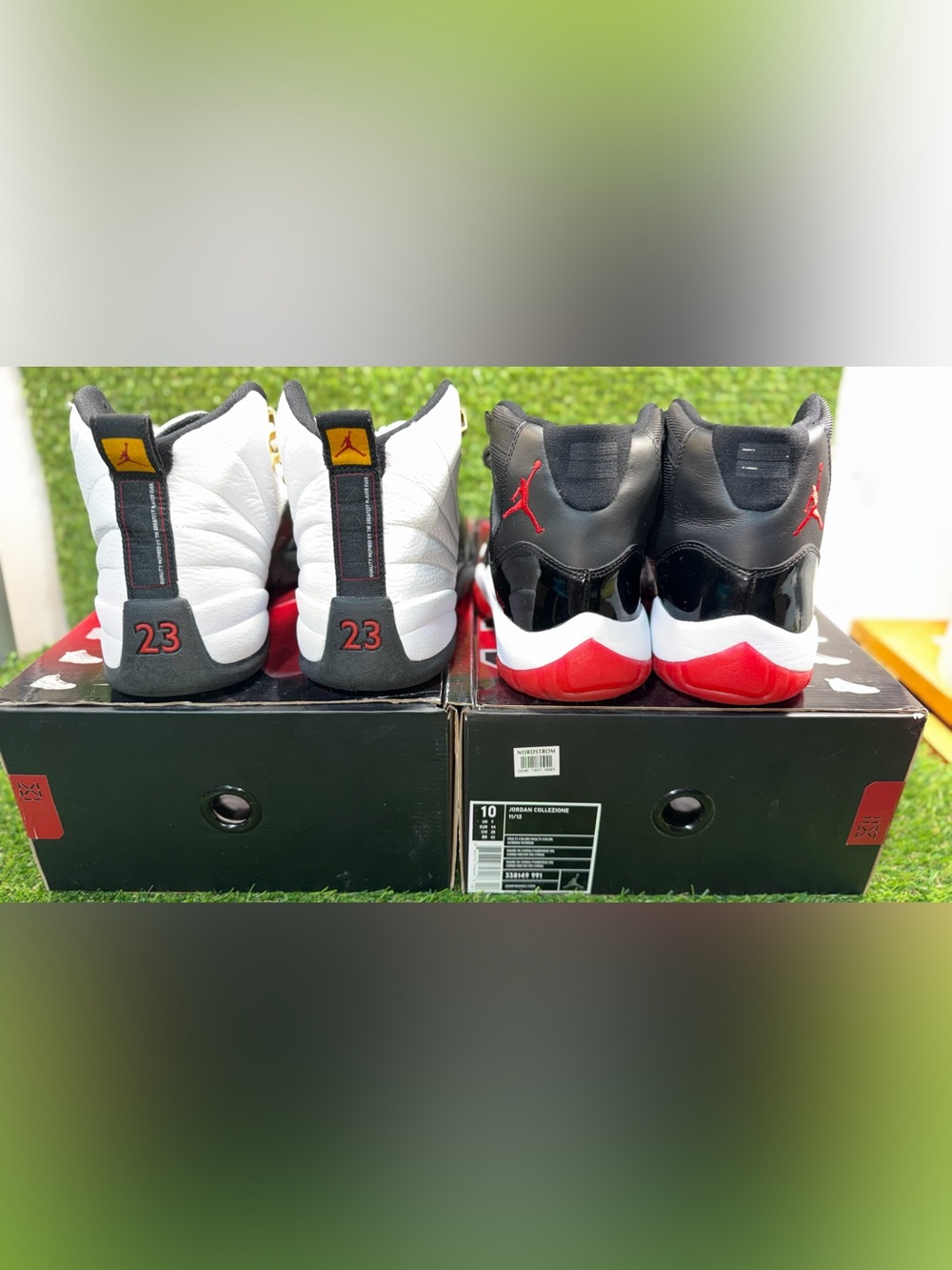 Size 10 Jordan 12/11 Retro Countdown Pack 2008 Bred / Taxi - OG ALL - Picture 7 of 11